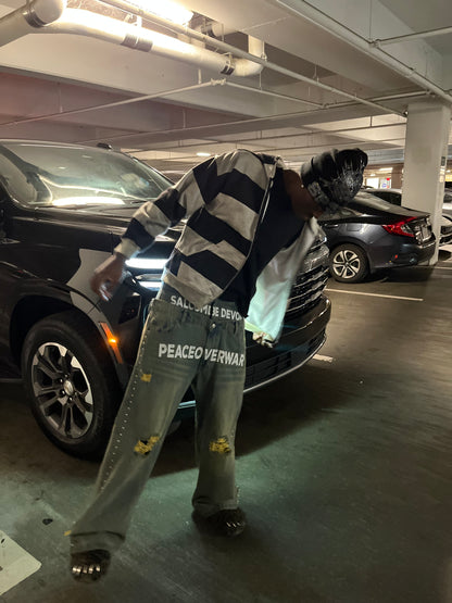 Salcombe Devon Double Waisted Jeans