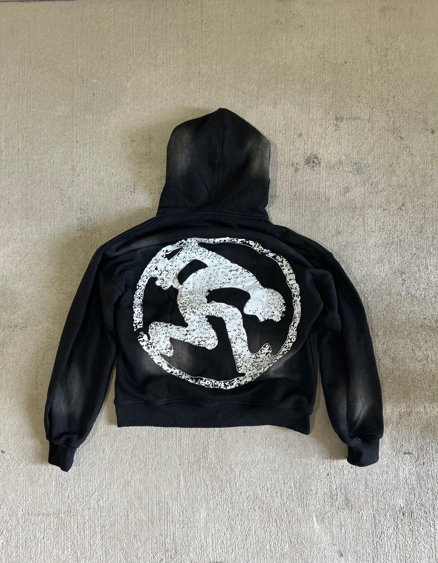 Diamond Lettered Zipup