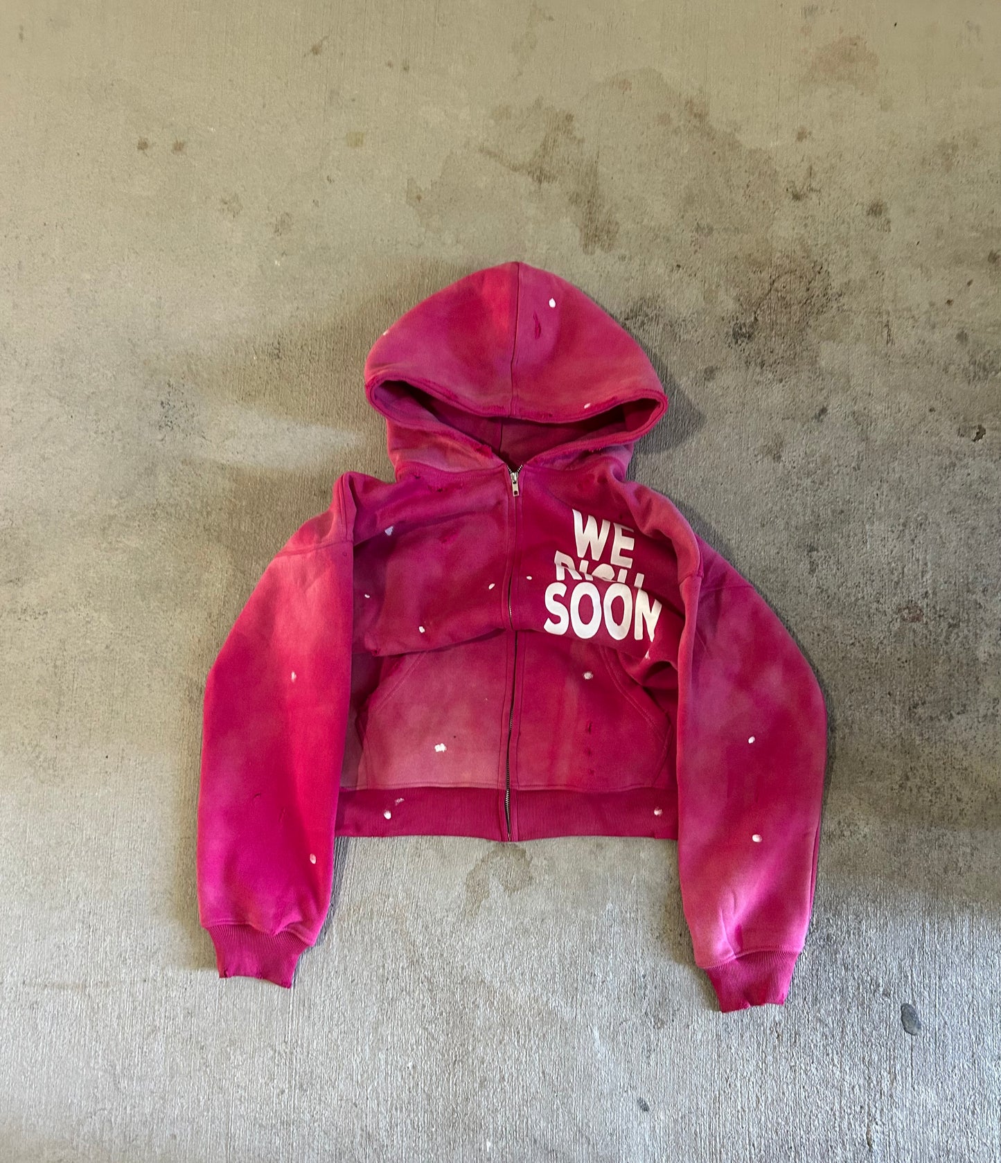 Splattered Paint Zipup