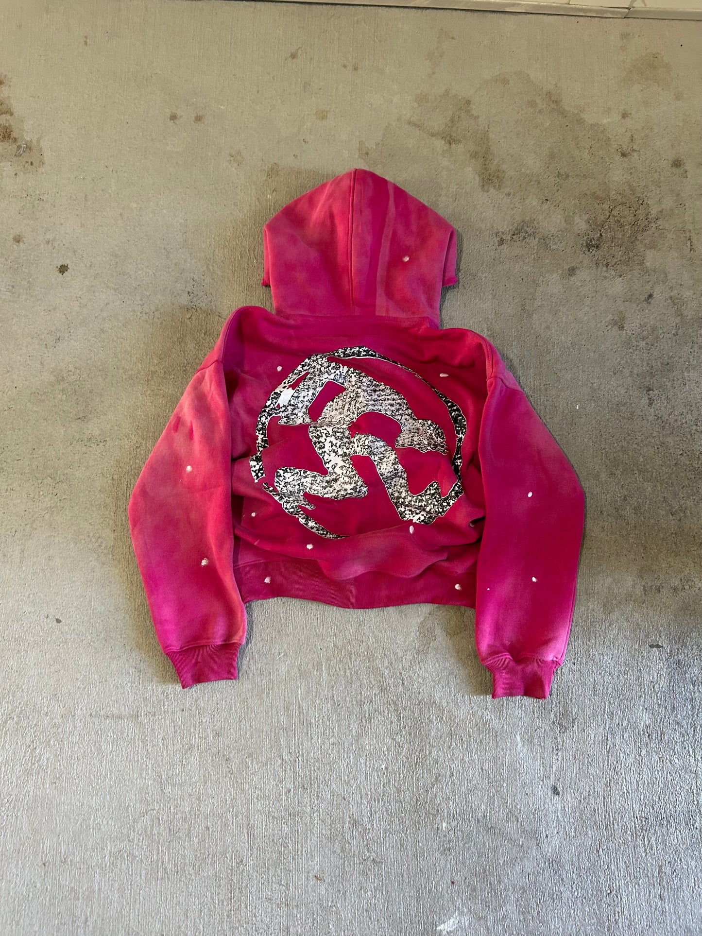 Splattered Paint Zipup