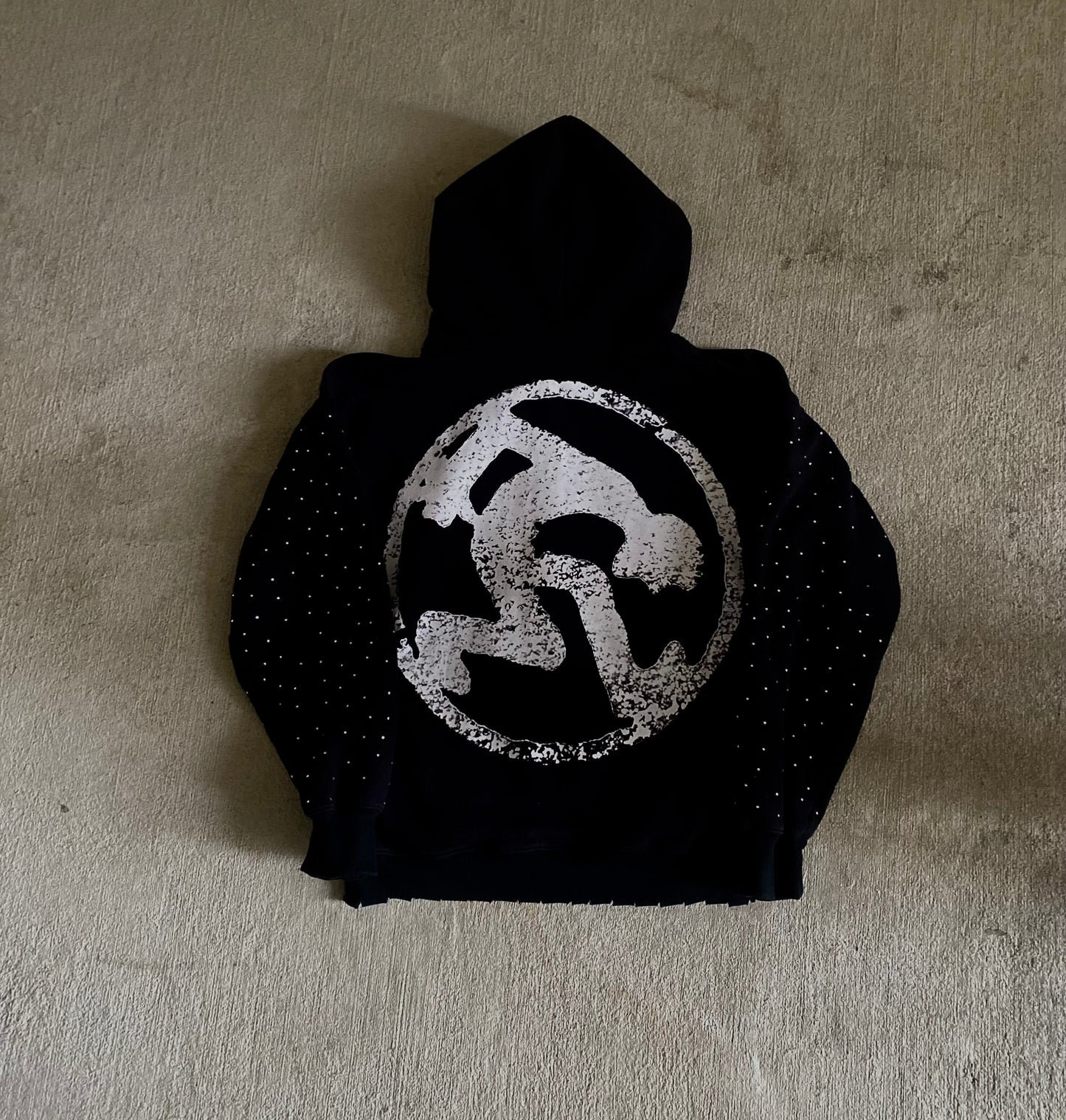 WRS RHINESTONE ZIPUP